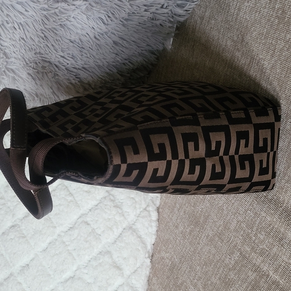 GIVENCHY Hand Bag Canvas Monogram Brown. - Picture 3 of 15